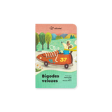 Bigodes Velozes - Livro + Puzzle 50 Peças - Edicare