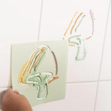 Lápis de Cera para Banho com Estênceis - Florest Friends - Little Dutch