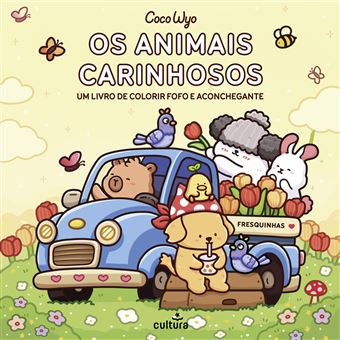 Livro de Colorir Coco Wyo Os Animais Carinhosos – Petit Boo
