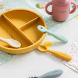 Conj. de Talheres de Aprendizagem - Azul Mist