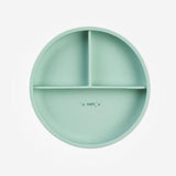 Prato com Divisões e Ventosa em Silicone Food & Fun - Menta