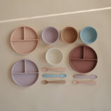 Prato de Silicone com Ventosa - Soft Lilac - Mushie