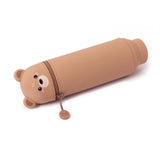Estojo em Silicone Macio 2-1 Kawaii - Teddy Bear - Legami