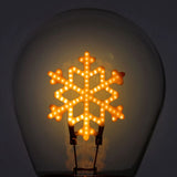 Candeeiro de Mesa Lâmpada - Bulb Fiction - Snowflakes - Legami Natal