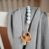 Chupeta Daisy em Silicone - Powder Blue - FRIGG