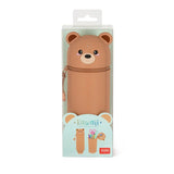 Estojo em Silicone Macio 2-1 Kawaii - Teddy Bear - Legami