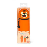 Estojo em Silicone Macio 2-1 Kawaii - Tiger - Legami