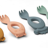 Garfo em Silicone Liva - Coelho Peppermint - Liewood