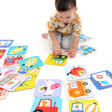 Puzzle Match the Baby - +18m - Banana Panda