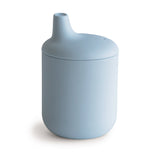 Trinkbecher aus Silikon – Puderblau – Mushie