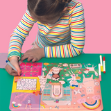 Individual de Atividades em Silicone - Selva