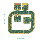 Puzzle Roads - Estradas para Brincar com Carrinhos - Djeco
