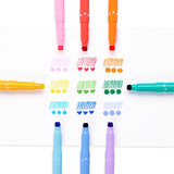 Marcadores Confetti Stamp - Ooly