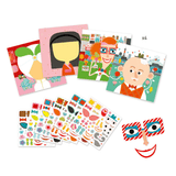 Todos somos diferentes - Crea con stickers - Djeco