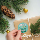 Conj. de 150 Autocolantes Santa Claus - Legami Natal