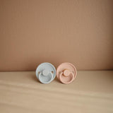 Pack 2 Chupetas Noturnas Rope em Látex - Mauve/Blush - FRIGG