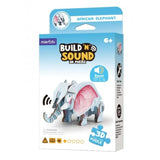 3D Puzzle - Build 'n' Sound - Elefante Africano - Educação STEAM
