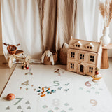 Play&Go - Alfombra de Espuma EEVAA - Números - 180x180 cm