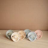 Pack 2 Chupetas Noturnas Rope em Látex - Mauve/Blush - FRIGG