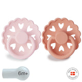 Pack de 2 Chupetas Fairytale em Silicone - S. Queen/Princess - FRIGG