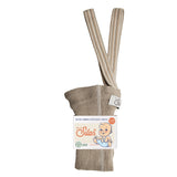 Collant sem Pés com Suspensórios Retro Champs - Oyster Grey Striped - Silly Silas
