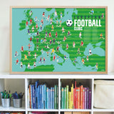 Poster + Stickers Discovery - Futebol