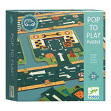 Puzzle Roads - Estradas para Brincar com Carrinhos - Djeco