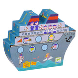Nomad Naviplouf - Jogo Magnético de Batalha Naval - Djeco