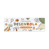 Desenrolla los Dinosaurios - Rollo para colorear