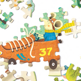 Bigodes Velozes - Livro + Puzzle 50 Peças - Edicare