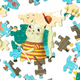 O Gato Pescador - Livro + Puzzle 50 Peças - Edicare