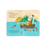 O Gato Pescador - Livro + Puzzle 50 Peças - Edicare