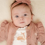 T-Shirt Manga Comprida - Off White - Fairy Flowers - Little Dutch