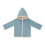 Casaco Reversível - Stone Blue- Forest Friends - Little Dutch
