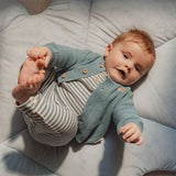 Casaco de Malha - Baby Blue - Forest Friends - Little Dutch