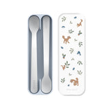 Conj. de 2 Colheres de Bebé Longas Mio - Forest Friends - Little Dutch