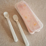 Conj. de 2 Colheres de Bebé Longas Mio - Fairy Garden - Little Dutch