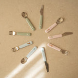 Conj. de 3 Talheres Criança Mio - Fairy Garden - Little Dutch