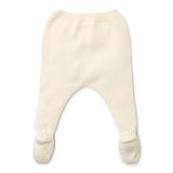 Calças de Malha - Off White - Little Dutch