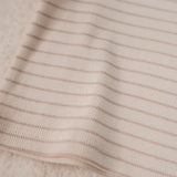T-Shirt Manga Comprida Soft - Beige Stripe - Little Dutch