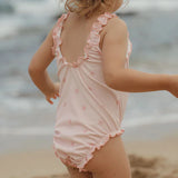 Fato de Banho com Folhos - Dreamy Seashells - Little Dutch