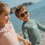 Óculos de Sol de Criança - Ocean Green - Little Dutch