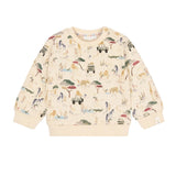 Sweat Safari Friends - Safari Adventure - Vanilla Melange - Little Dutch