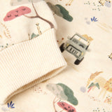 Sweat Safari Friends - Safari Adventure - Vanilla Melange - Little Dutch