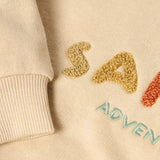 Sweat Safari Friends - Taupe Quente - Little Dutch