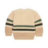 Camisola de Malha Safari Friends - Taupe Quente - Little Dutch