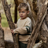 Camisola de Malha Safari Friends - Taupe Quente - Little Dutch