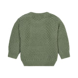 Camisola de Malha Safari Friends - Sage - Little Dutch