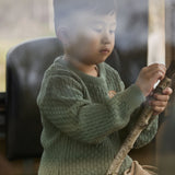 Camisola de Malha Safari Friends - Sage - Little Dutch