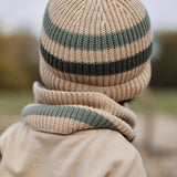 Cachecol de Malha Safari Friends - Taupe Quente - Little Dutch